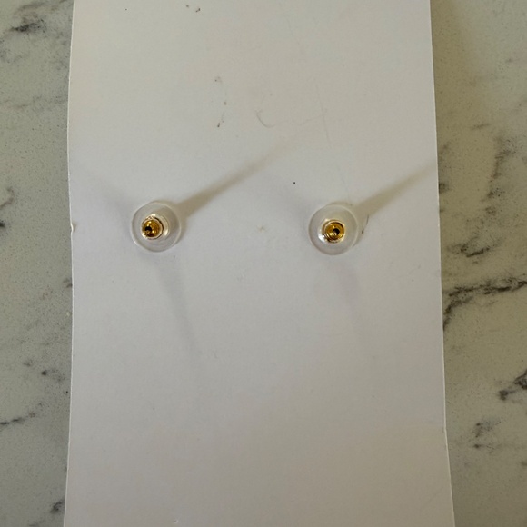 Artisan Earrings of Grecian women torso, silver and gold accents - Picture 4 of 4